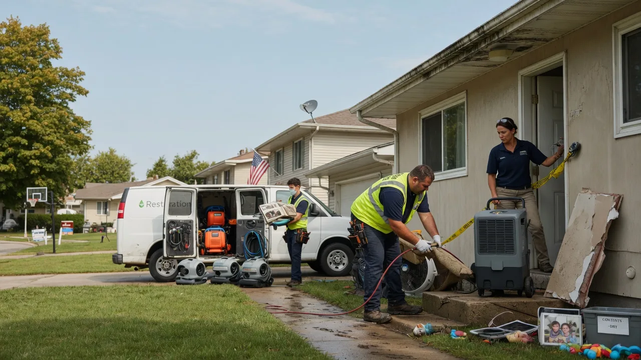 Water Damage Restoration in Mantua, OH near me